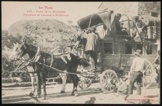 Le Tarn; Types de la Montagne; Diligence de Lacaune a St-Gervais