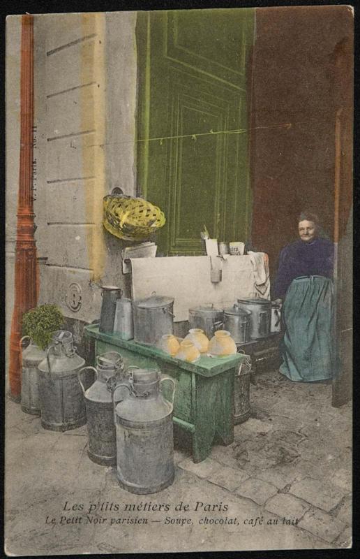 Le Petit Noir parisien - Soupe, chocolat, café au lait