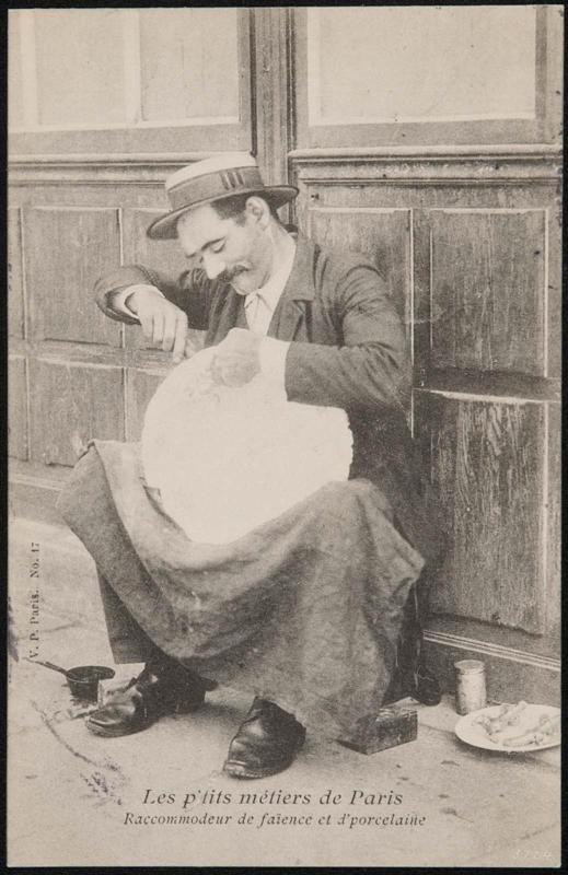 Raccommodeur de faïence et d'porcelaine