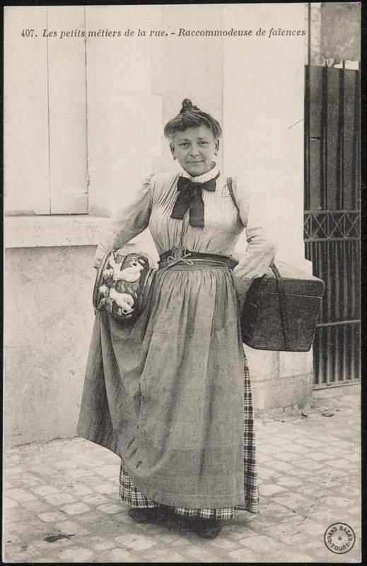 Raccommodeuse de faïences