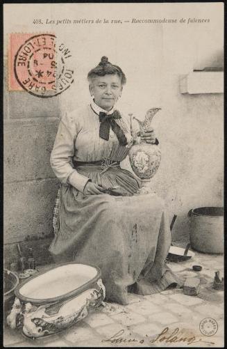 Raccommodeuse de faïences