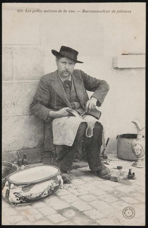 Raccommodeur de faïences