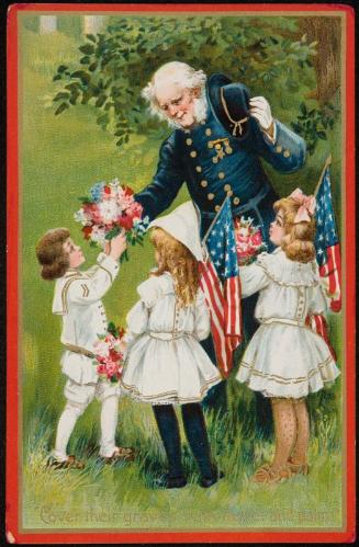 "Cover their graves with laurel and palm!"