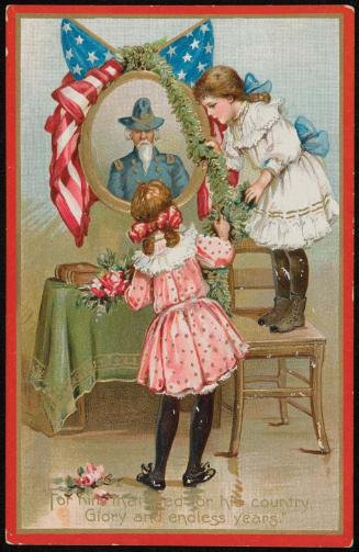 "For him that die for his country glory and endless years."