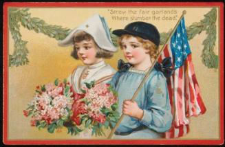"Strew the fair garlands where slumber the dead."