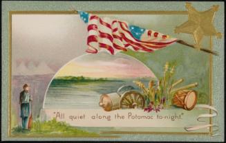 "All quiet along the Potomac to-night."