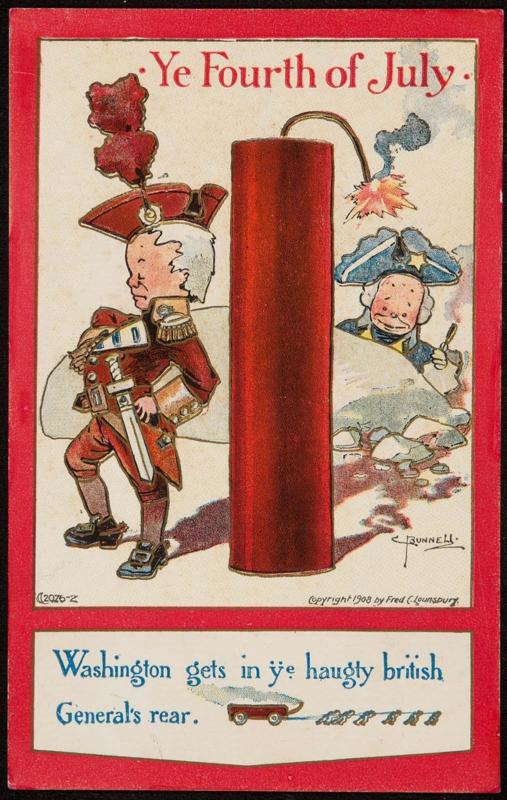 Washington gets in ye haugty british General’s rear
