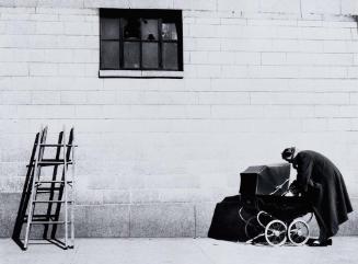 Woman and Baby Carriage, New York