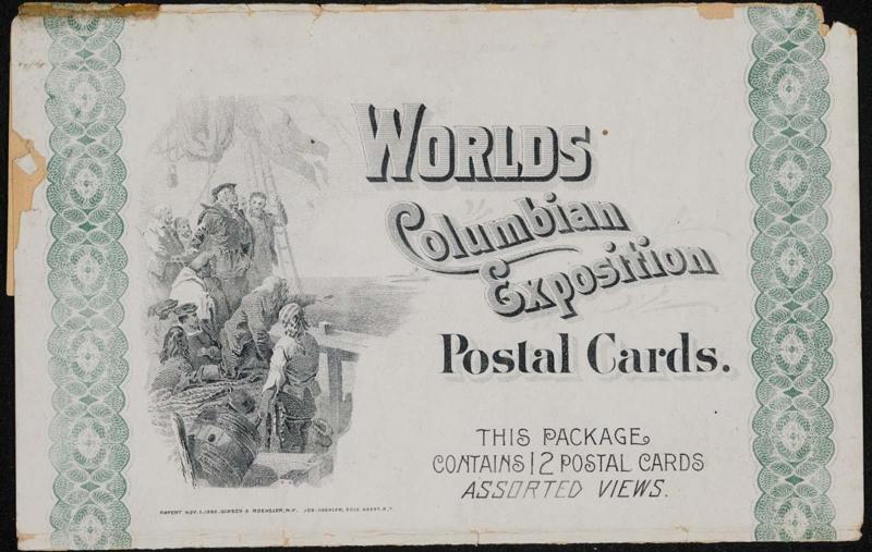 Envelope for the series World's Columbian Exposition