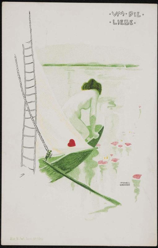 Woman in a sailboat, from the series To Love