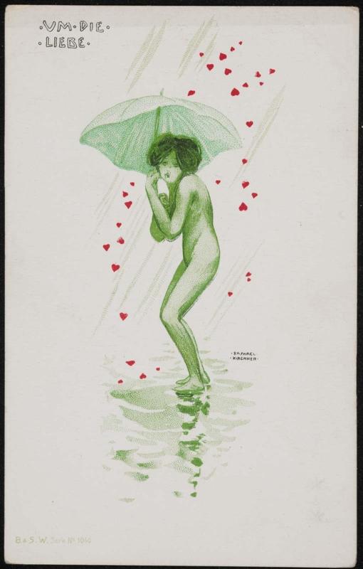 Woman with an umbrella, from the series To Love
