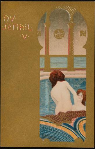 Two women bathing, from the series In The Seraglio