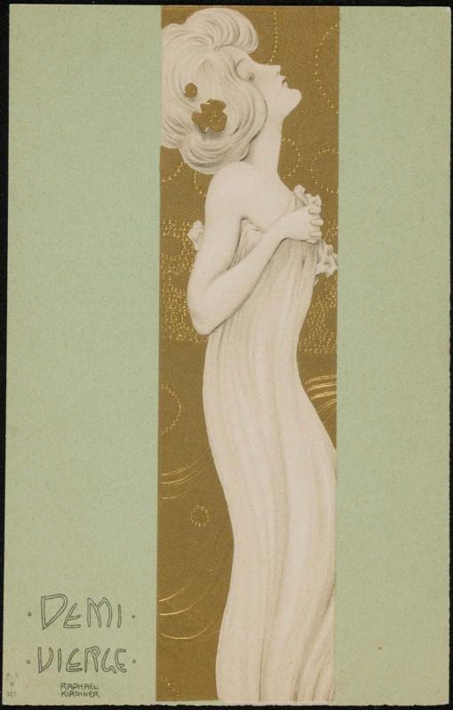 Woman looking up, from the series Semi-Virgin