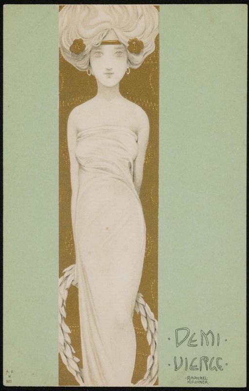 Woman with wreath, from the series Semi-Virgin