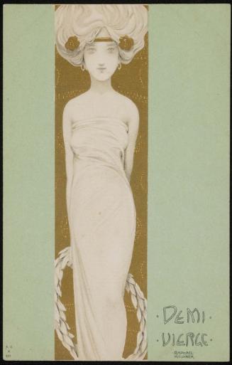 Woman with wreath, from the series Semi-Virgin