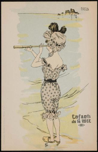 Girl with telescope, from the series Children at Sea