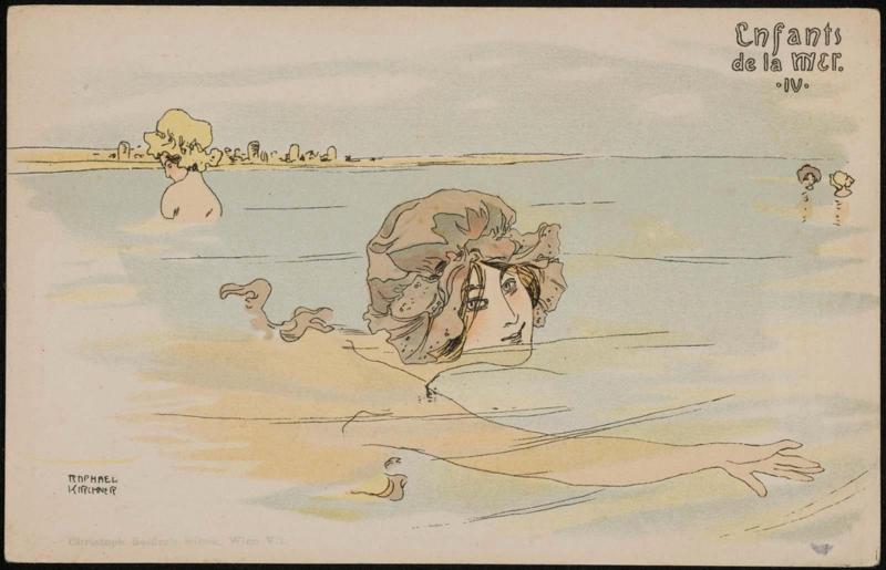 Girl swimming, from the series Children at Sea