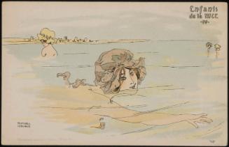 Girl swimming, from the series Children at Sea