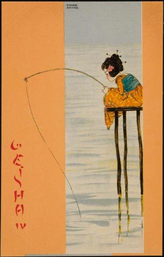 Fishing, from the series Geisha