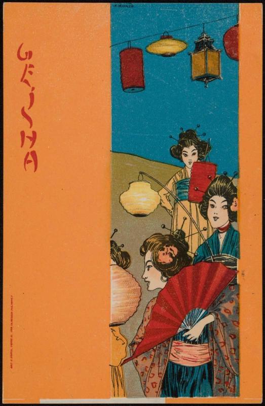 Lanterns, from the series Geisha