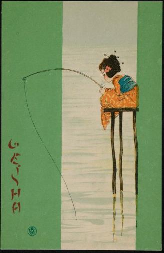 Fishing, from the series Geisha