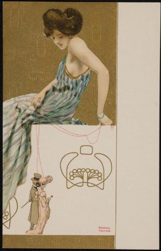 Couple takes a stroll, from the series Marionettes
