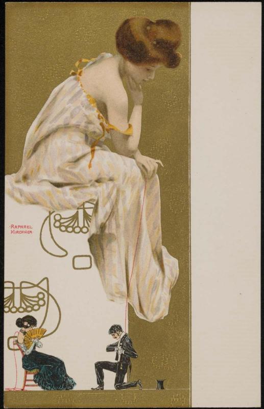 Man proposes, from the series Marionettes