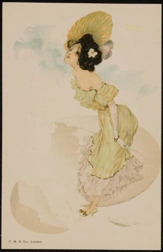 Girl with a broken egg, from the series Happy Easter