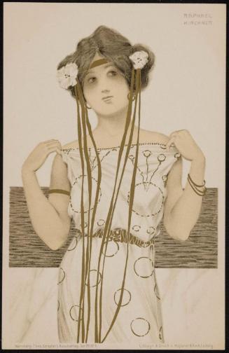 Baring her shoulders, from the series Greek Virgins