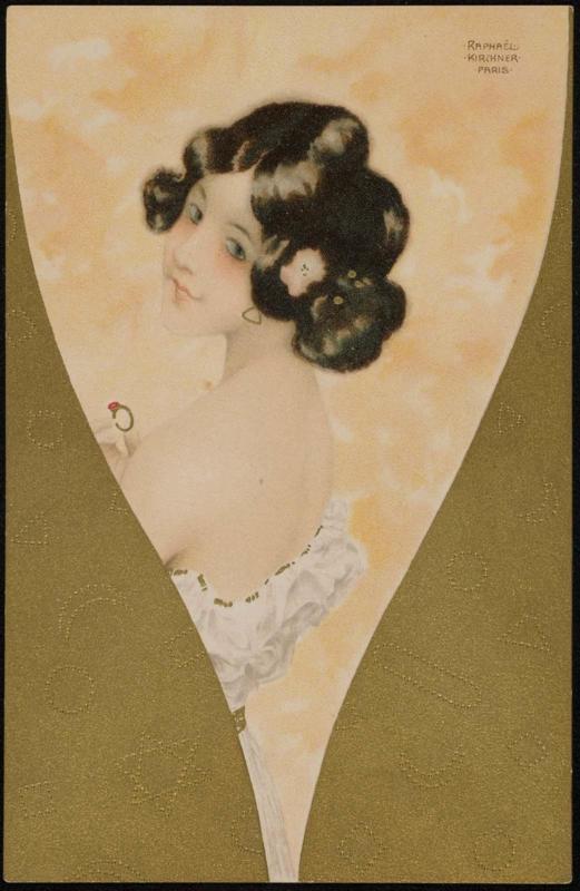 Woman with a red ring, from the series Jewelry