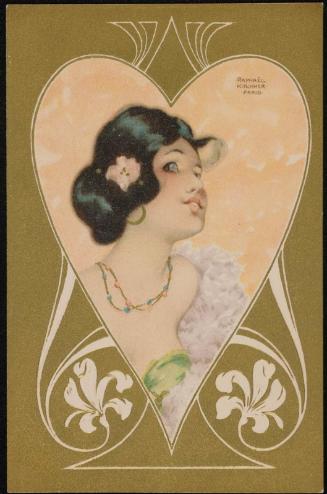 Pink and green necklace, from the series Jewelry