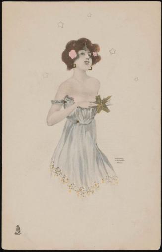 Woman with stars, from the series Girls with hearts and stars