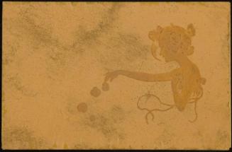 Yellow bronze yarn, from the series Artistic Bronzes