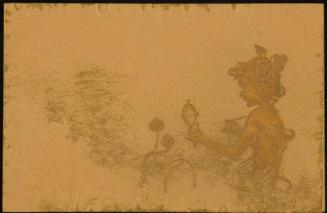 Yellow bronze mirror, from the series Artistic Bronzes