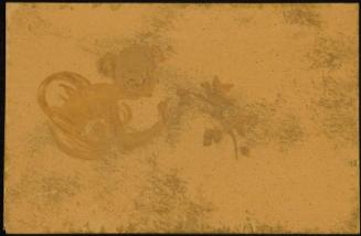 Yellow bronze smelling flower, from the series Artistic Bronzes