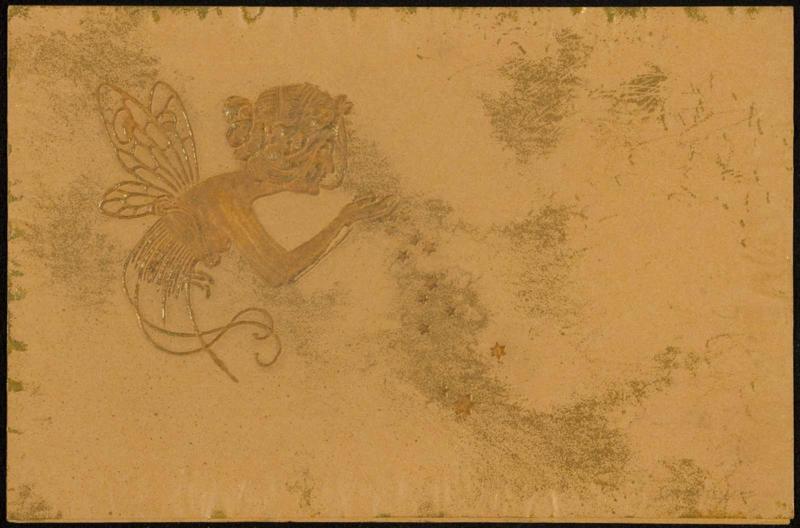 Yellow bronze fairy, from the series Artistic Bronzes