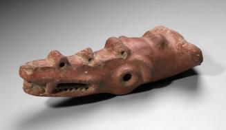 Effigy support from pottery vessel