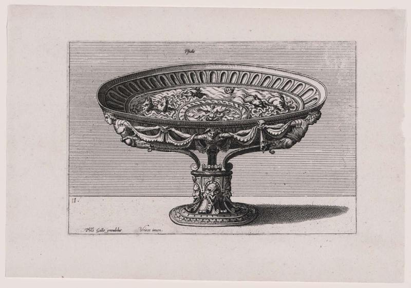 Ornate Vessel with Grotesque Figures