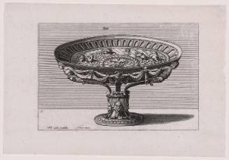 Ornate Vessel with Grotesque Figures