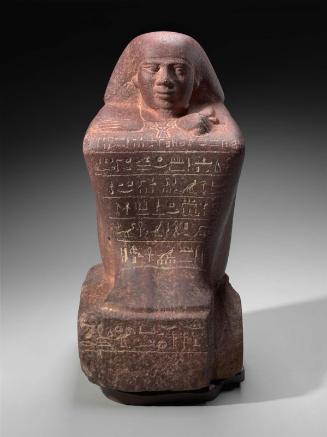 Block statue of Djedptahiufankh