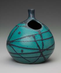 "Gulfstream Blue Artware" vase #4020