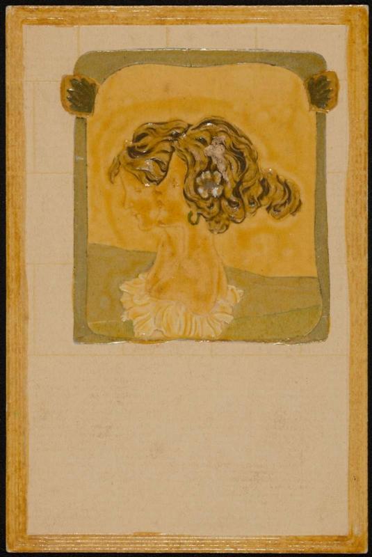 Two women's busts, from the series Akropolis