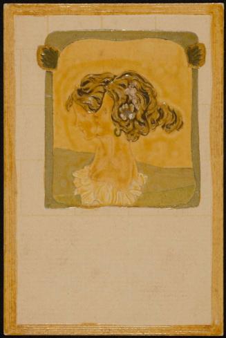 Two women's busts, from the series Akropolis