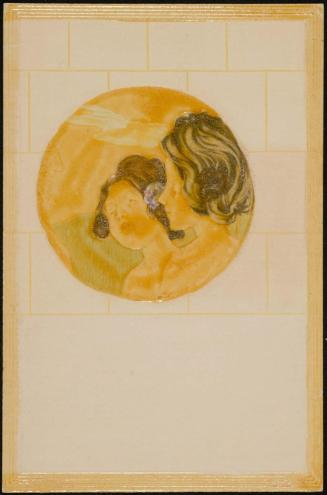 Two childrens busts, from the series Akropolis