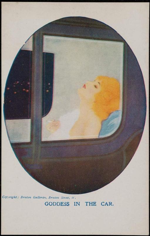 Goddess in the Car, from the series Kirchner Girls