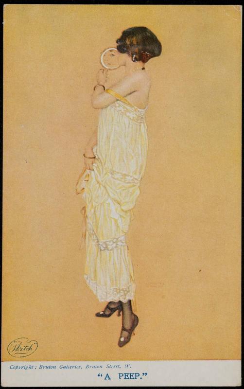 A Peep, from the series Kirchner Girls