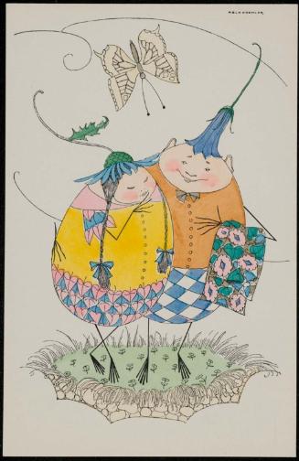 Egg-shaped couple