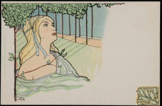 Siren with flora, from the series Sirens and Circe