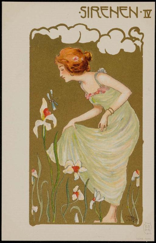 Field of flowers, from the series Sirens