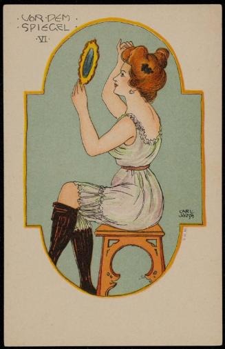 Vor dem Spiegel VI, from the series In Front of the Mirror